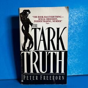 The Stark Truth by Peter Freeborn (1990 Avon Books) Vintage Thriller Novel
